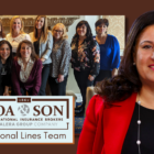 A photo of Senior Vice President Loleeta Hebrank and the Personal Lines team.